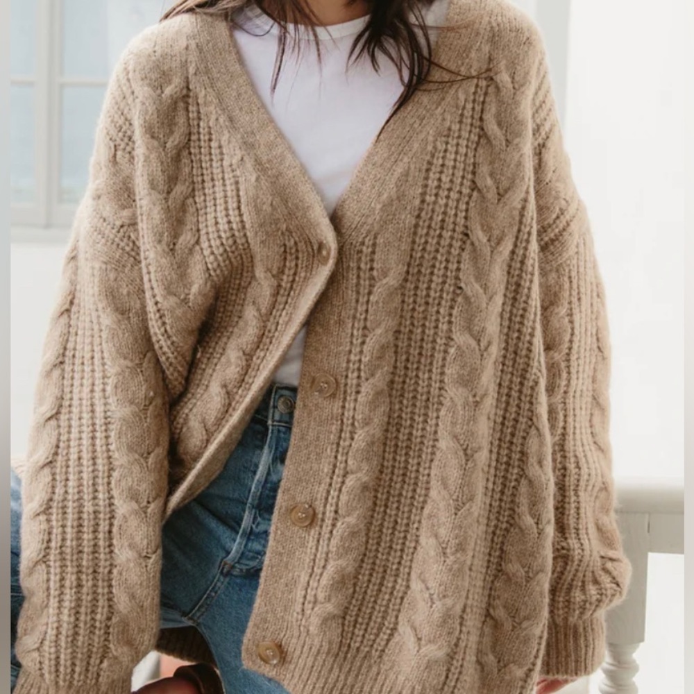 JENNI KAYNE
Cable Cocoon Cardigan